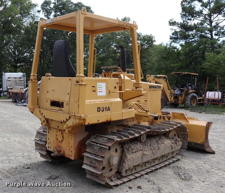 image for item DK9538 1972 Komatsu D31A dozer