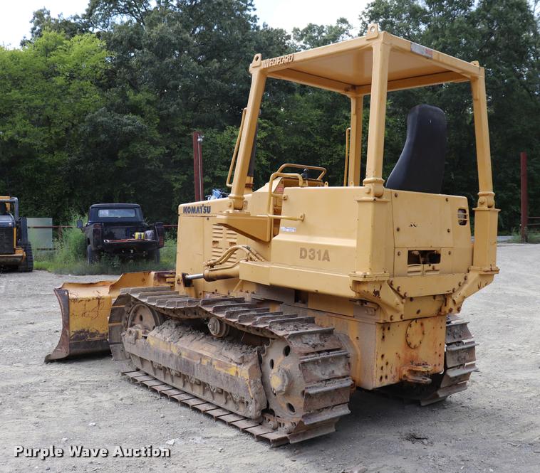 image for item DK9538 1972 Komatsu D31A dozer