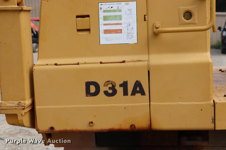 image for item DK9538 1972 Komatsu D31A dozer