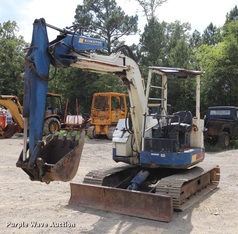 image for item DK9539 Komatsu PC38UU-1 compact excavator