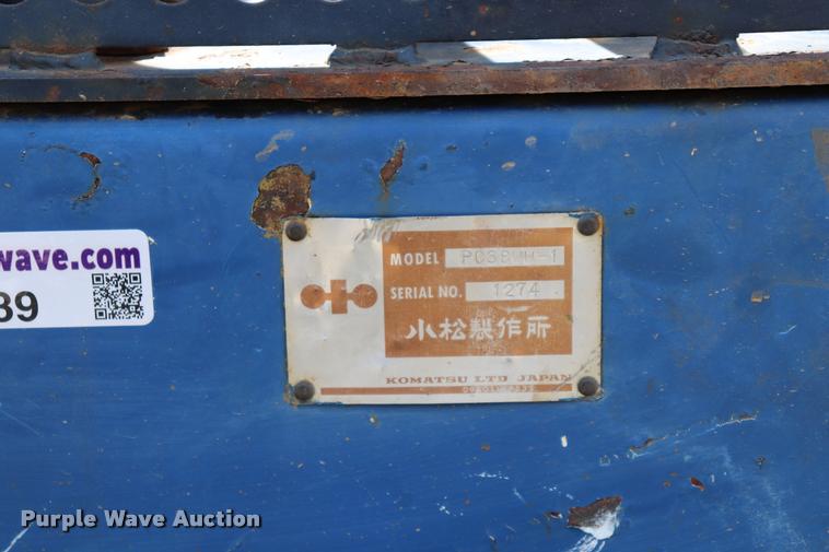 image for item DK9539 Komatsu PC38UU-1 compact excavator