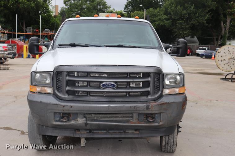 image for item DK9543 2003 Ford F550 Super Duty flatbed truck