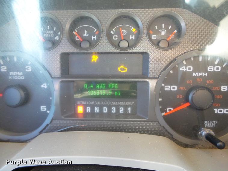 image for item DL9037 2010 Ford F550 Super Duty service truck