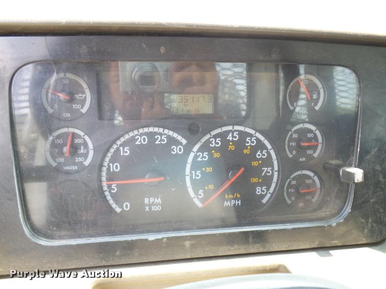 image for item K1846 2003 Sterling L9500 grapple crane truck