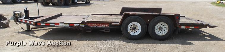 image for item K1872 2002 Towmaster T-12-T tilt deck equipment trailer