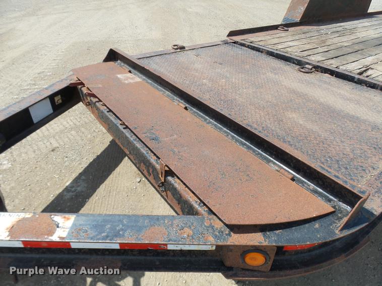 image for item K1872 2002 Towmaster T-12-T tilt deck equipment trailer