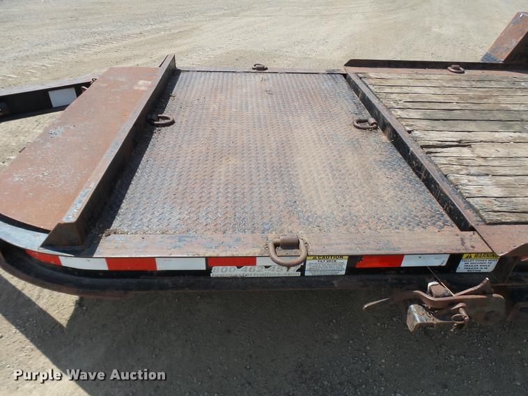image for item K1872 2002 Towmaster T-12-T tilt deck equipment trailer