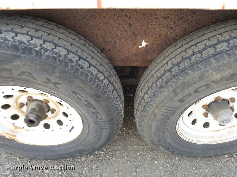 image for item K1872 2002 Towmaster T-12-T tilt deck equipment trailer