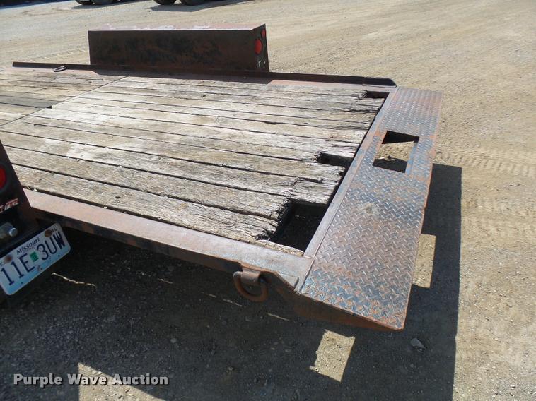 image for item K1872 2002 Towmaster T-12-T tilt deck equipment trailer