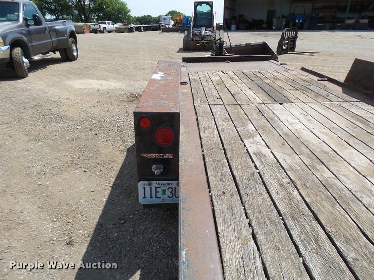 image for item K1872 2002 Towmaster T-12-T tilt deck equipment trailer