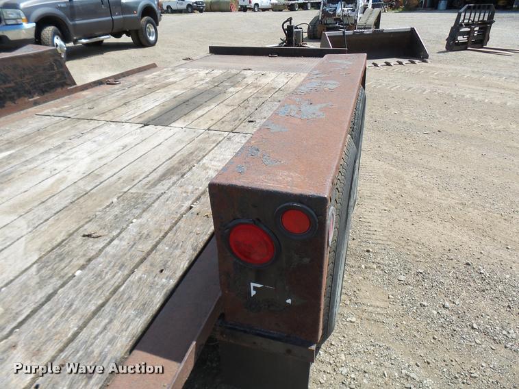 image for item K1872 2002 Towmaster T-12-T tilt deck equipment trailer