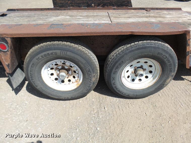 image for item K1872 2002 Towmaster T-12-T tilt deck equipment trailer