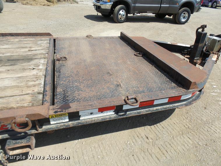 image for item K1872 2002 Towmaster T-12-T tilt deck equipment trailer