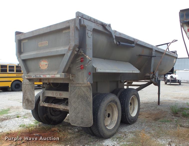 image for item K6454 2006 LTS HRD-27QF end dump trailer