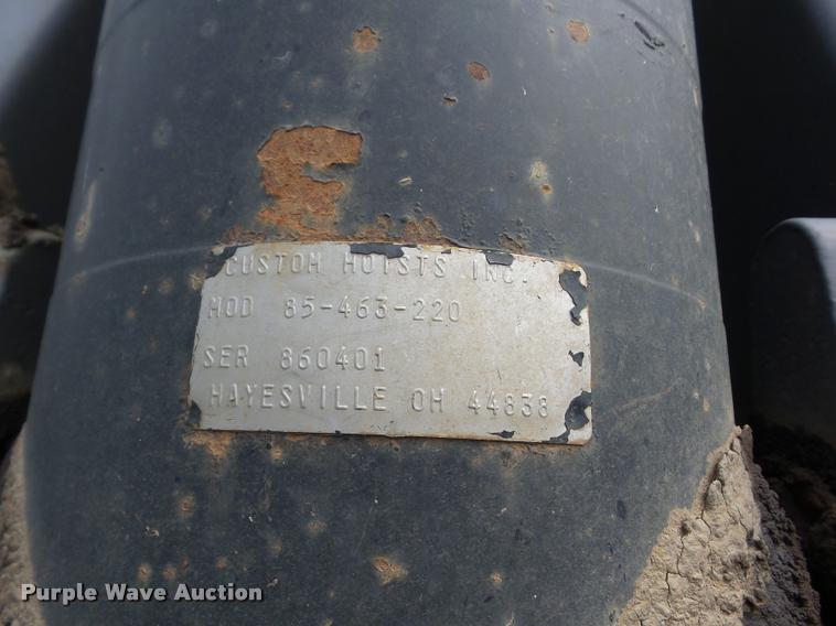 image for item K6454 2006 LTS HRD-27QF end dump trailer