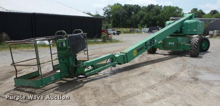 image for item K6460 1996 Genie S85 boom lift