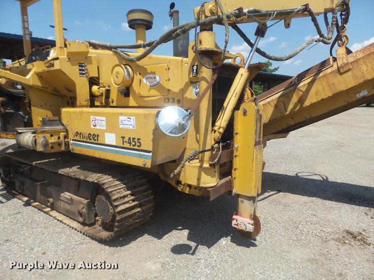 image for item K7530 1998 Vermeer T455 Trencher