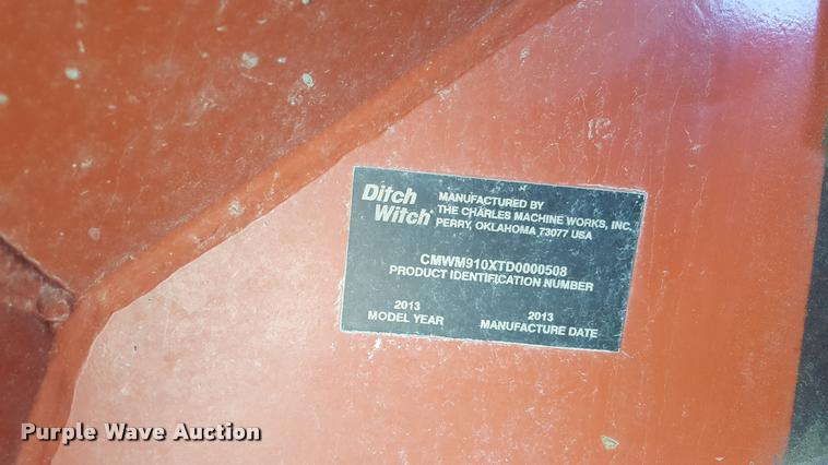image for item L1511 2013 Ditch Witch RT95 trencher