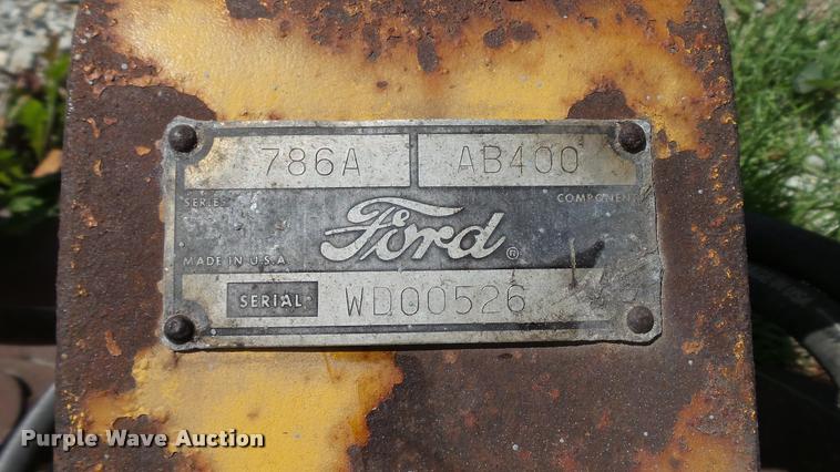 image for item DA1211 Ford 786A blade