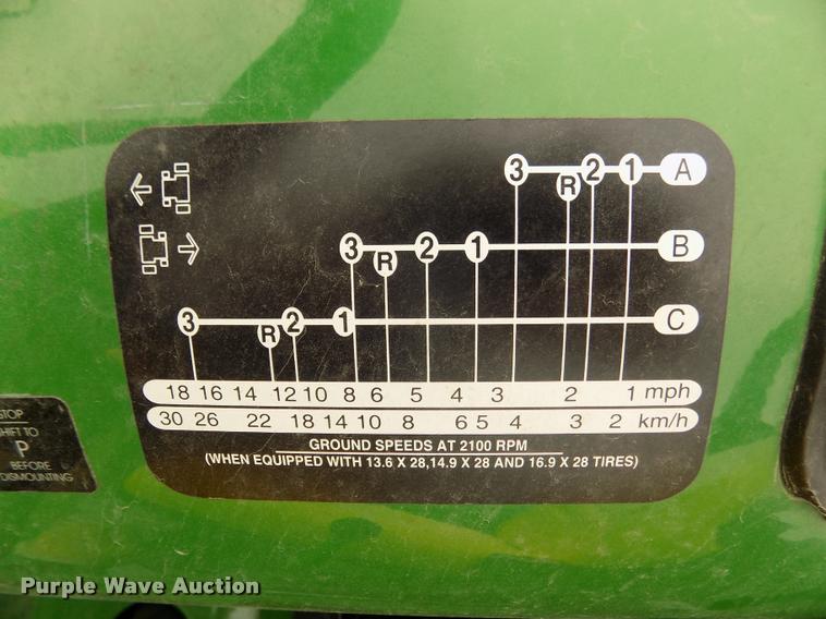 image for item DA3078 2016 John Deere 5045E tractor