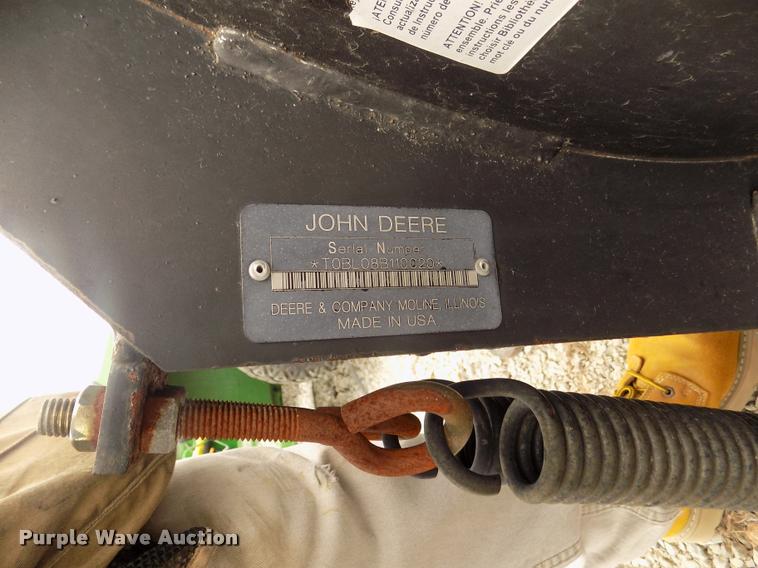 image for item DA3079 John Deere BL8B Worksite Pro blade