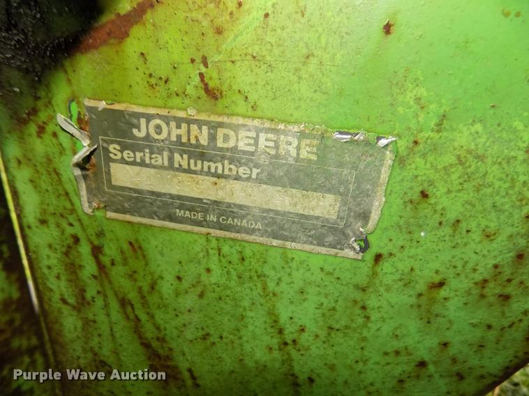 image for item DA3082 John Deere 48 loader with forklift/boom attachment