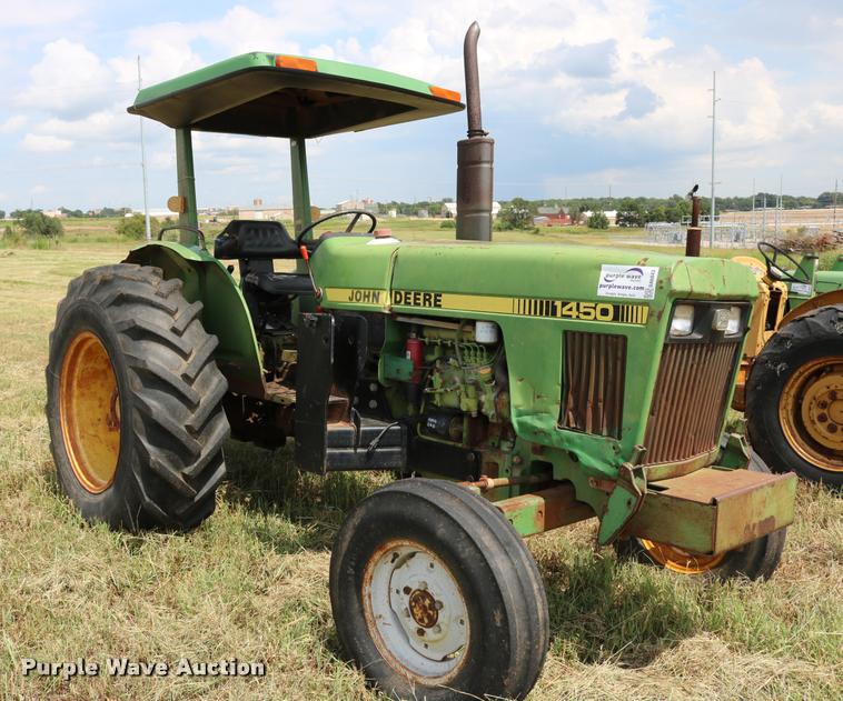 image for item DA6843 1985 John Deere 1450 tractor