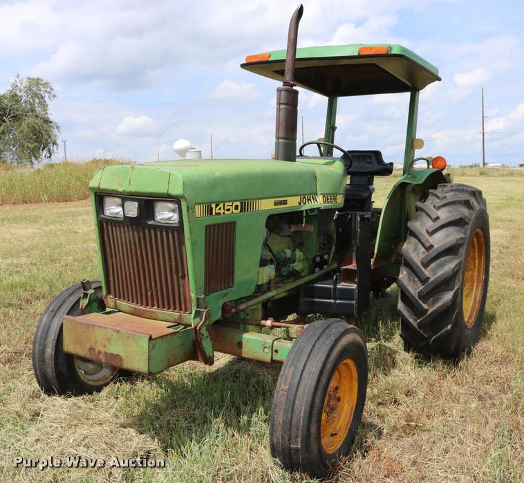 image for item DA6843 1985 John Deere 1450 tractor