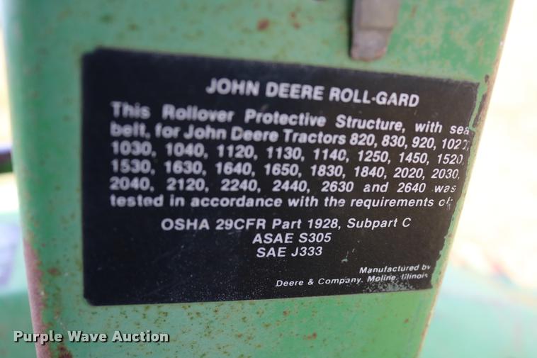 image for item DA6843 1985 John Deere 1450 tractor