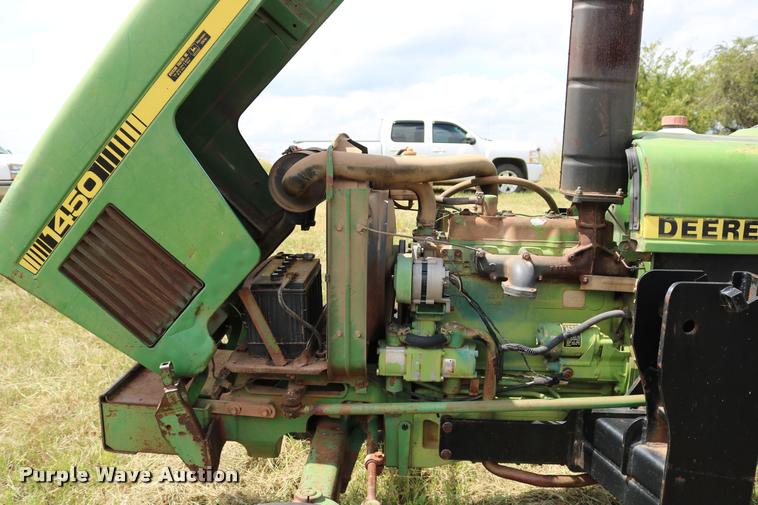 image for item DA6843 1985 John Deere 1450 tractor