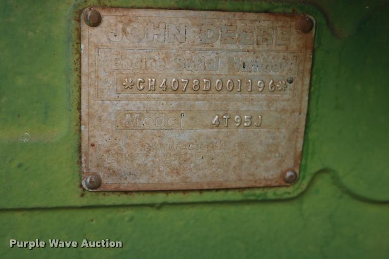 image for item DA6843 1985 John Deere 1450 tractor