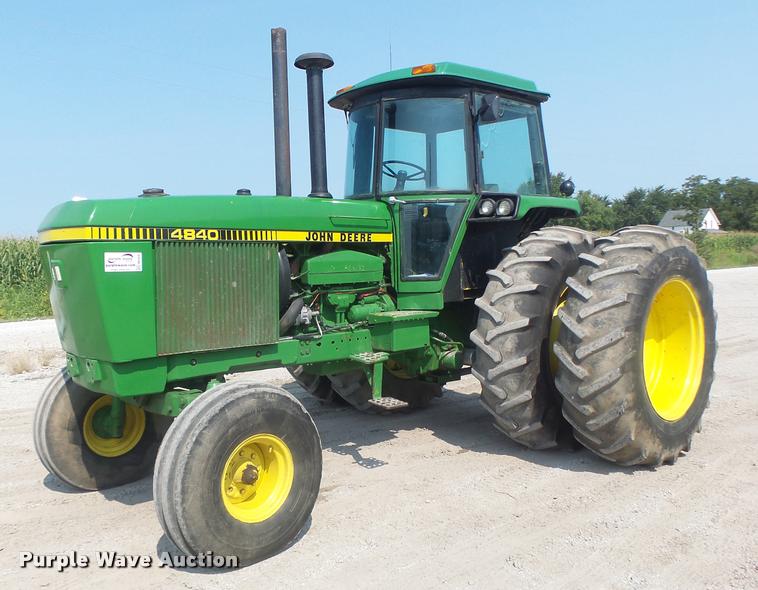 image for item DB5828 John Deere 4840 tractor