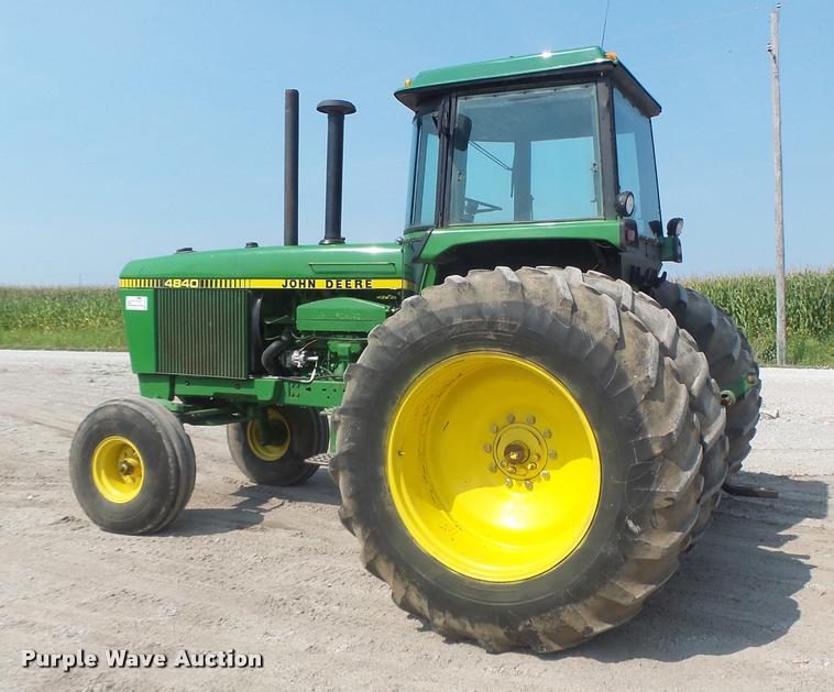 image for item DB5828 John Deere 4840 tractor