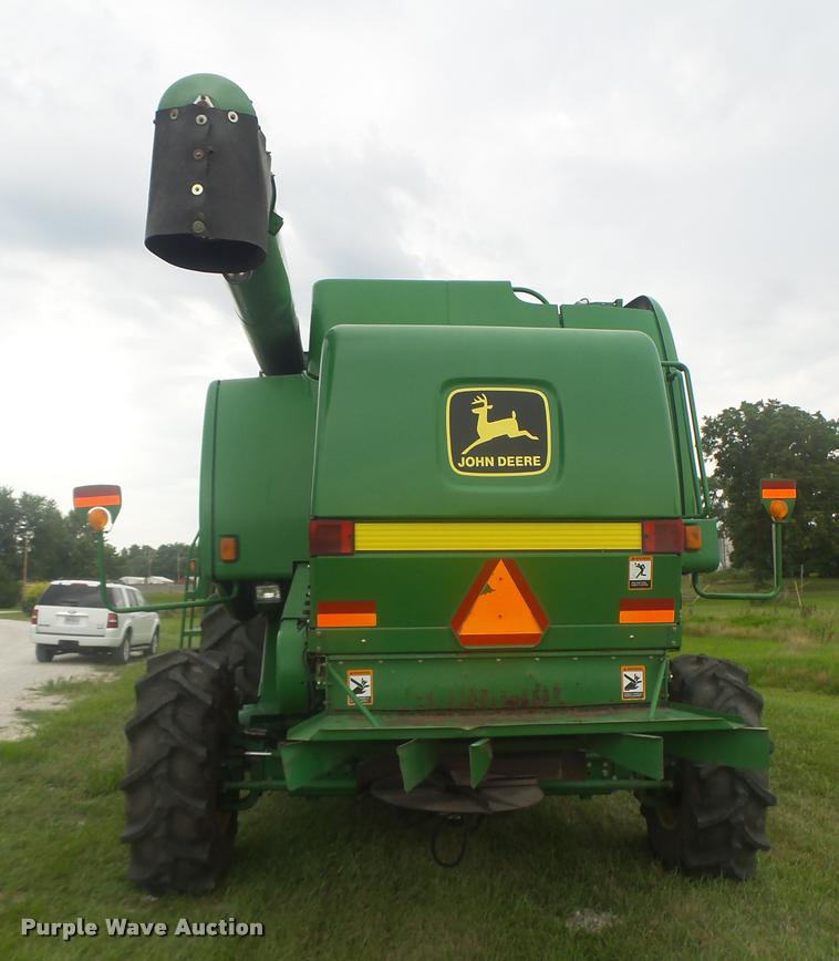 image for item DB5829 2001 John Deere 9550 RWA combine