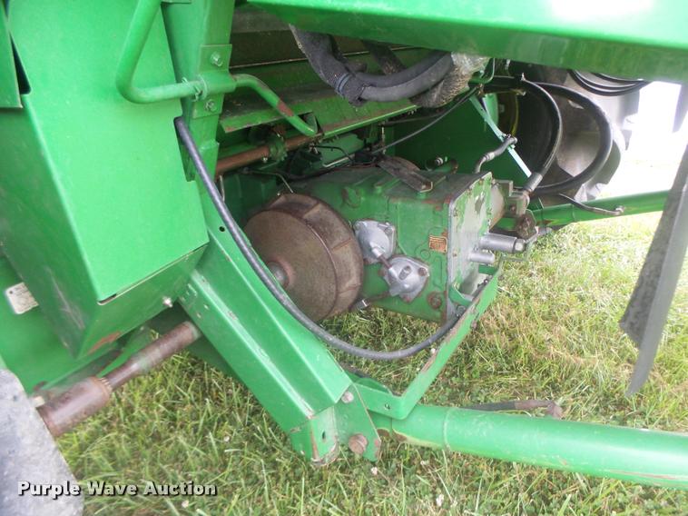 image for item DB5829 2001 John Deere 9550 RWA combine