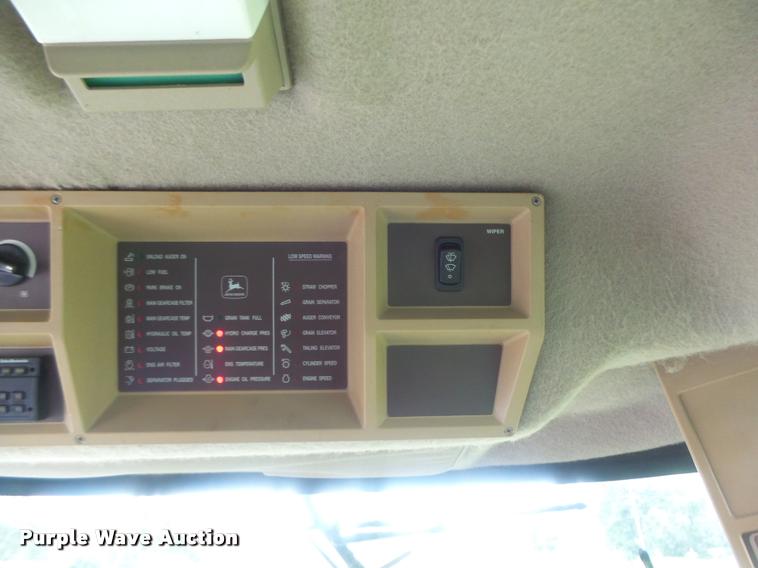 image for item DB5829 2001 John Deere 9550 RWA combine