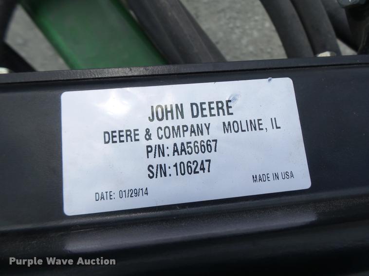 image for item DB5835 2014 John Deere 1990 CCS air seeder