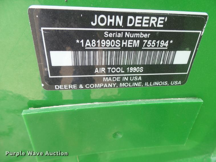 image for item DB5835 2014 John Deere 1990 CCS air seeder