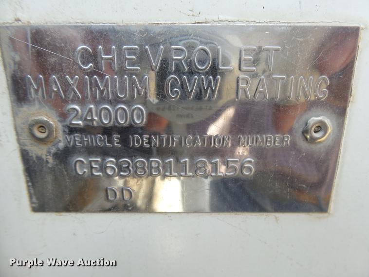 image for item DC3956 1968 Chevrolet C60 grain truck