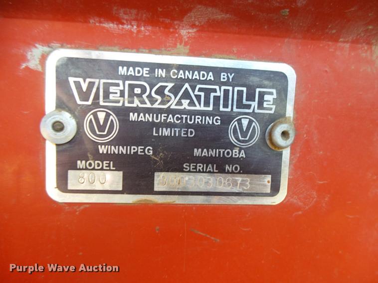 image for item DC3958 1976 Versatile 800 4WD tractor