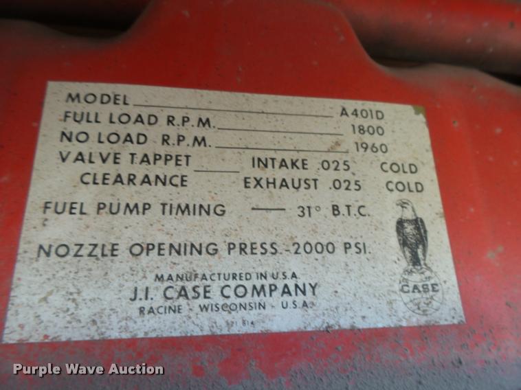 image for item DC3965 1965 Case 930 Comfort King tractor