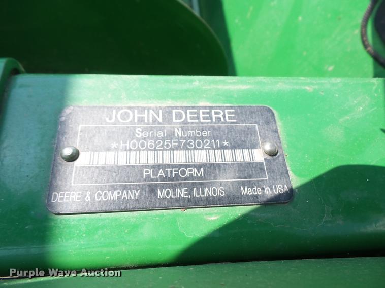 image for item DC5484 John Deere 625F Hydraflex head