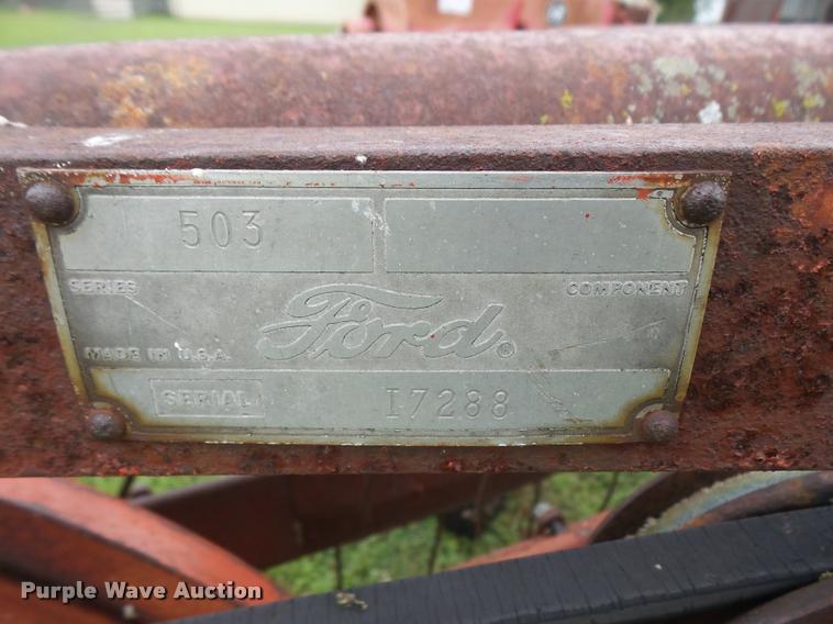 image for item DC5498 Ford 503 side delivery rake