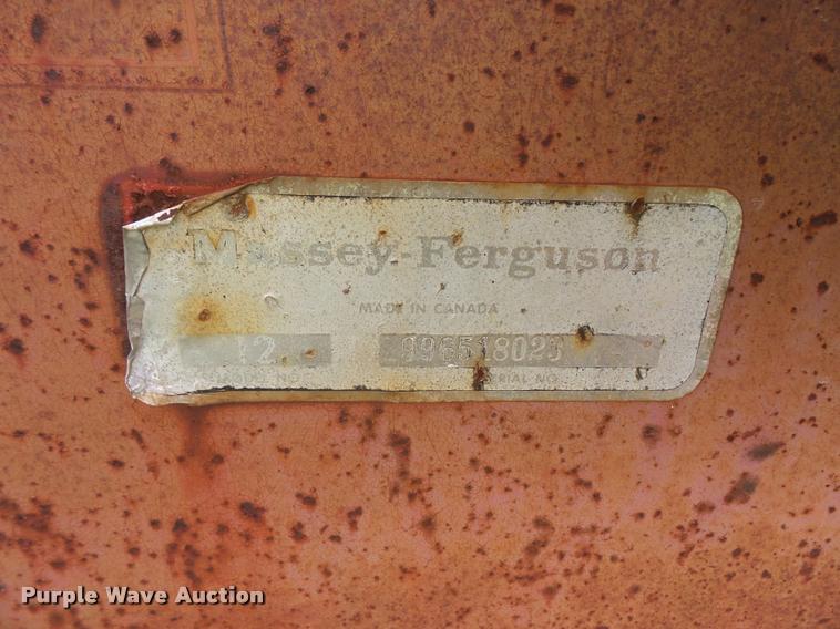 image for item DC5499 Massey Ferguson 12 small square baler