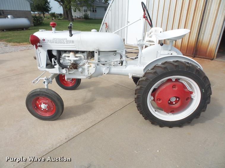 image for item DK9373 1950 Farmall Cub Demonstrator tractor