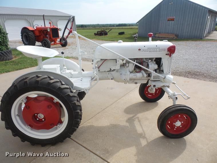 image for item DK9373 1950 Farmall Cub Demonstrator tractor