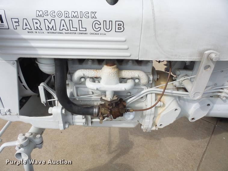 image for item DK9373 1950 Farmall Cub Demonstrator tractor