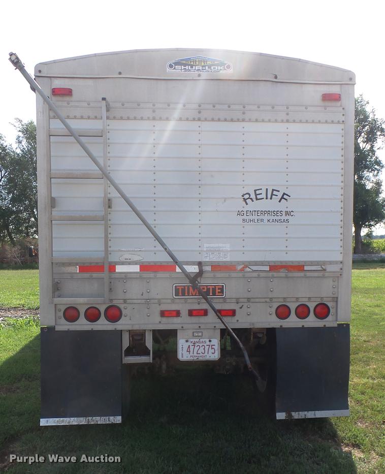image for item DR9401 1995 Timpte double hopper bottom grain trailer