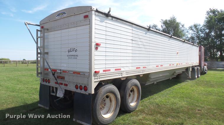 image for item DR9401 1995 Timpte double hopper bottom grain trailer