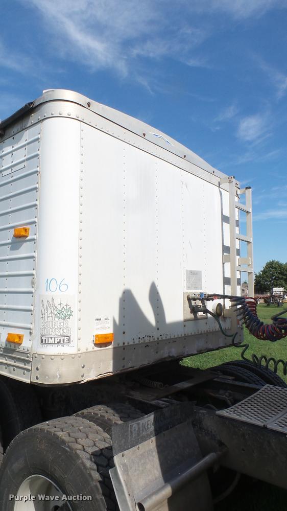 image for item DR9401 1995 Timpte double hopper bottom grain trailer